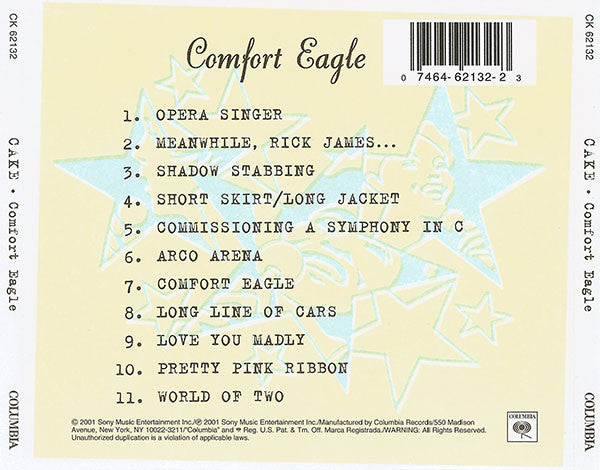 Cake : Comfort Eagle (CD, Album)