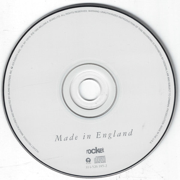 Elton John : Made In England (CD, Album)