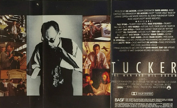 Joe Jackson : Tucker: The Man And His Dream (Original Motion Picture Soundtrack) (Cass, Album, Chr)