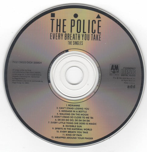 The Police : Every Breath You Take (The Singles) (CD, Comp, RE)