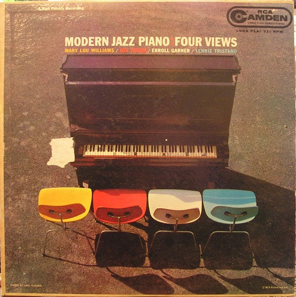 Mary Lou Williams / Art Tatum / Erroll Garner / Lennie Tristano : Modern Jazz Piano: Four Views (LP, Comp, Mono)