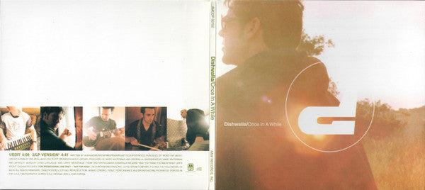 Dishwalla : Once In A While (CD, Single, Promo)