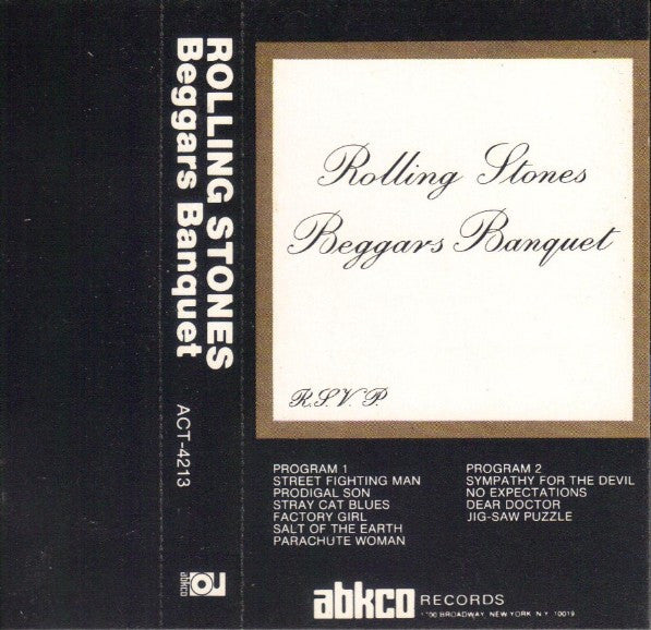 The Rolling Stones : Beggars Banquet (Cass, Album)