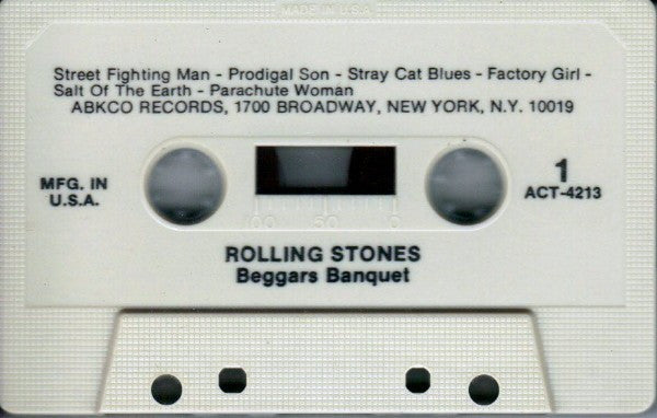 The Rolling Stones : Beggars Banquet (Cass, Album)