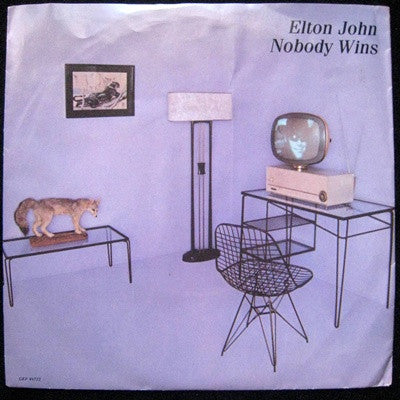 Elton John : Nobody Wins (7", Mono, Promo, Los)