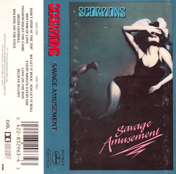 Scorpions : Savage Amusement (Cass, Album)