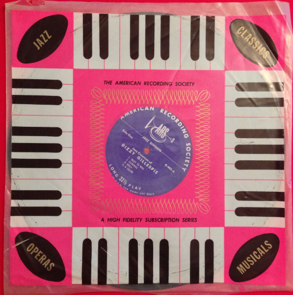 Dizzy Gillespie : Jazz Creations Of Dizzy Gillespie (LP, Album)