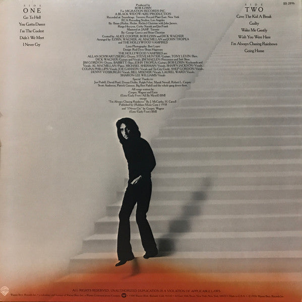 Alice Cooper (2) : Goes To Hell (LP, Album, CTH)
