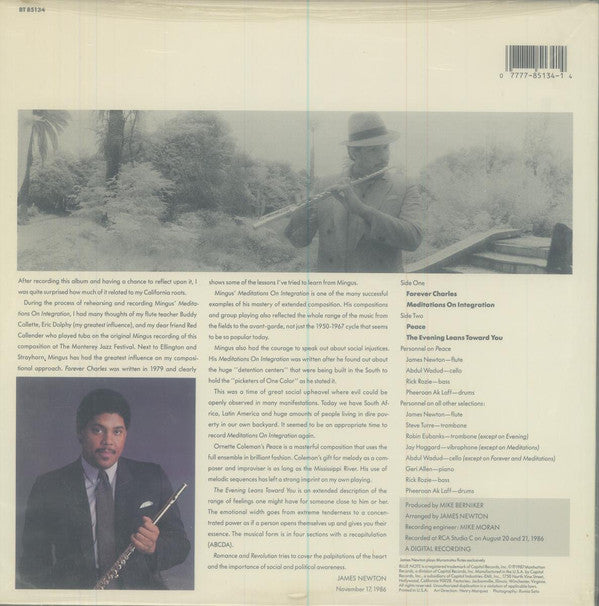 James Newton (2) : Romance And Revolution (LP, Album)