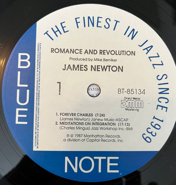 James Newton (2) : Romance And Revolution (LP, Album)
