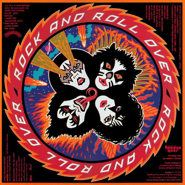 Kiss : Rock And Roll Over (LP, Album, Kee)