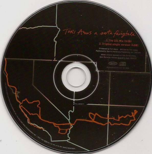 Tori Amos : A Sorta Fairytale (CD, Single, Promo)