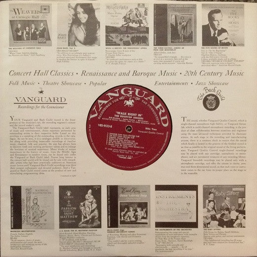 The Rooftop Singers : Walk Right In! (LP, Album, Mono)