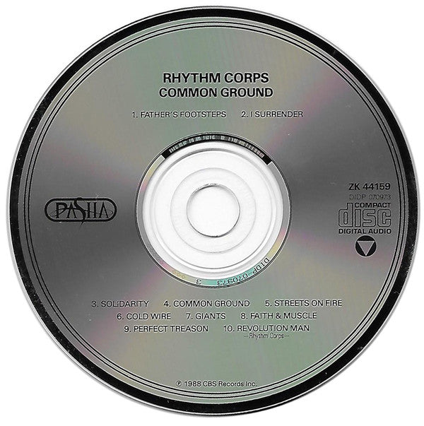 Rhythm Corps : Common Ground (CD, Album)