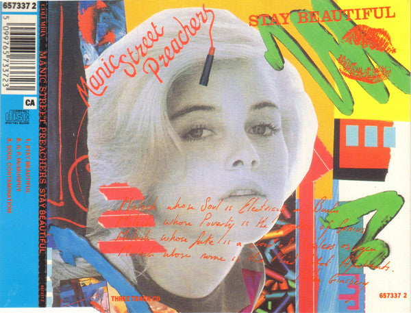 Manic Street Preachers : Stay Beautiful (CD, Single)