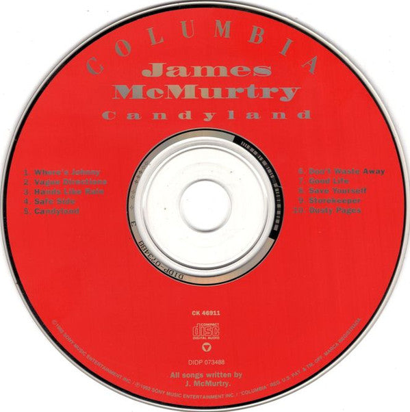 James McMurtry : Candyland (CD, Album)