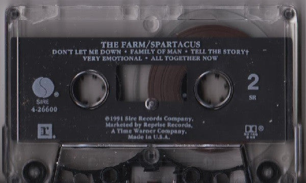 The Farm : Spartacus (Cass, Album, SR,)