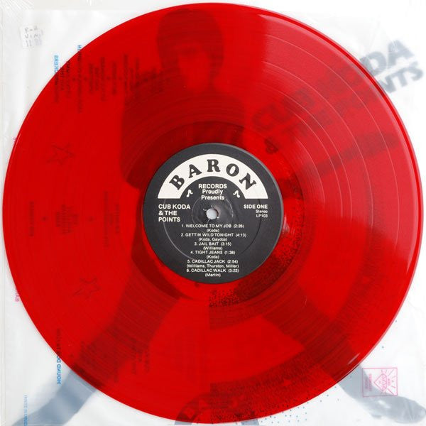 Cub Koda & The Points : Cub Koda & The Points (LP, Album, Red)