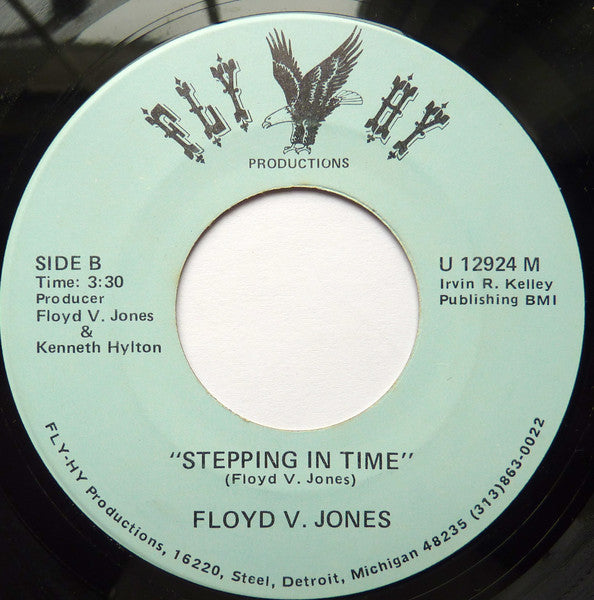 Floyd V. Jones : Strangers No More / Stepping In Time (7")