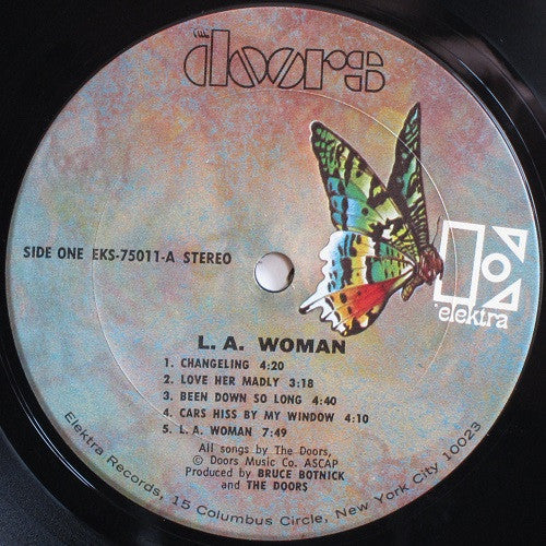 The Doors : L.A. Woman (LP, Album, San)