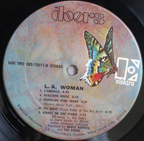 The Doors : L.A. Woman (LP, Album, San)