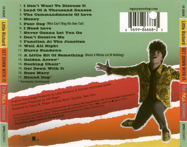 Little Richard : Get Down With It: The OKeh Sessions (CD, Album, RE)