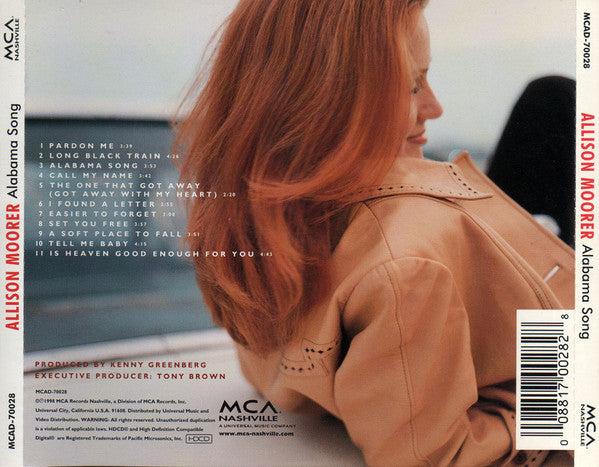 Allison Moorer : Alabama Song (HDCD, Album, Enh)