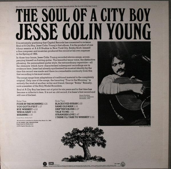 Jesse Colin Young : The Soul Of A City Boy (LP, Album, RE, Los)