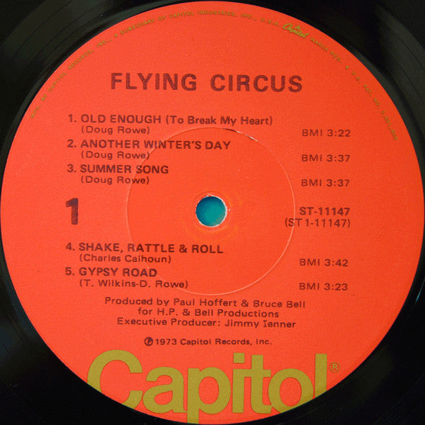 The Flying Circus : Flying Circus (LP, Album, Los)