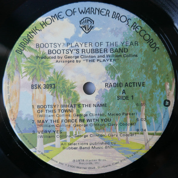 Bootsy's Rubber Band : Bootsy? Player Of The Year (LP, Album, Jac)