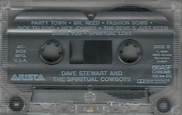 Dave Stewart And The Spiritual Cowboys : Dave Stewart And The Spiritual Cowboys (Cass, Album)