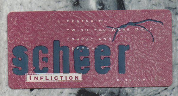Scheer : Infliction (CD, Album)