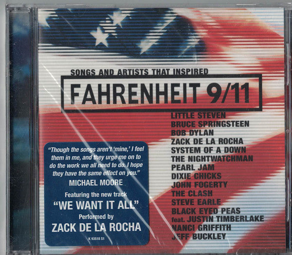 Various : Songs And Artists That Inspired Fahrenheit 9/11 (CD, Comp)