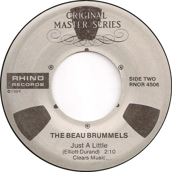 The Beau Brummels : Laugh Laugh / Just A Little (7", Single, RE)