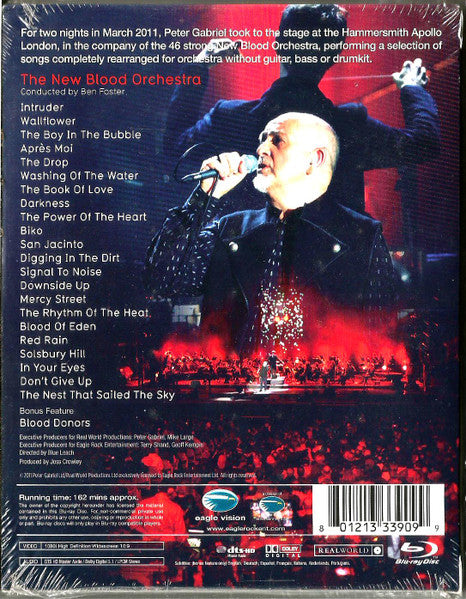 Peter Gabriel : New Blood - Live In London (Blu-ray)