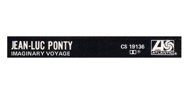Jean-Luc Ponty : Imaginary Voyage (Cass, Album)