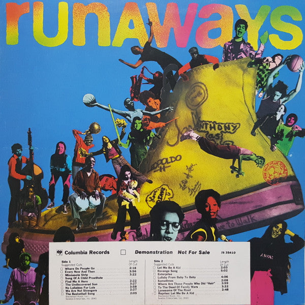 "Runaways" Original Cast : Runaways (LP, Promo, Gat)