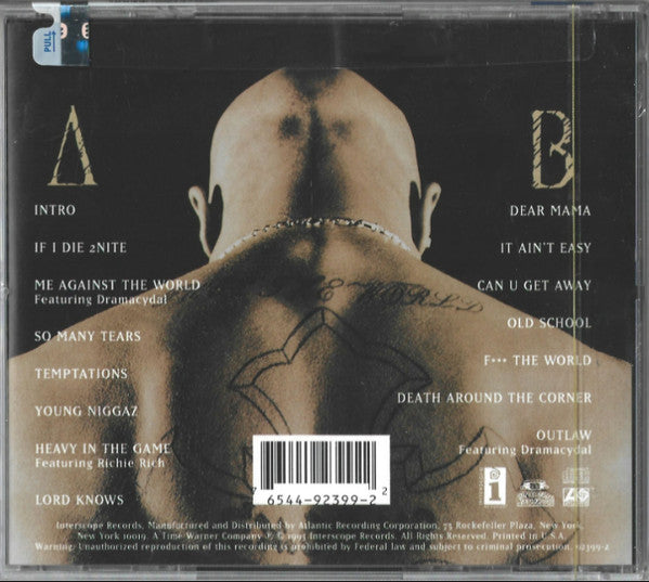 2Pac : Me Against The World (CD, Album)