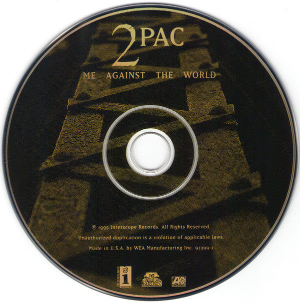 2Pac : Me Against The World (CD, Album)