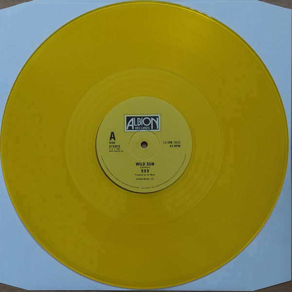 999 : Wild Sun (12", Ltd, Yel)