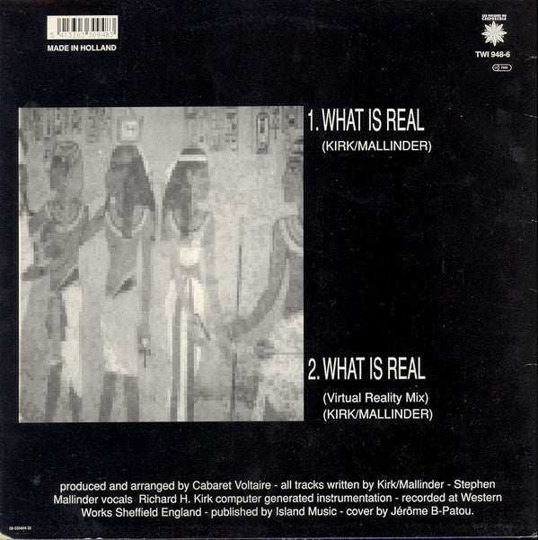 Cabaret Voltaire : What Is Real (12")