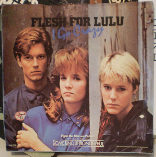 Flesh For Lulu : I Go Crazy (7", Promo)