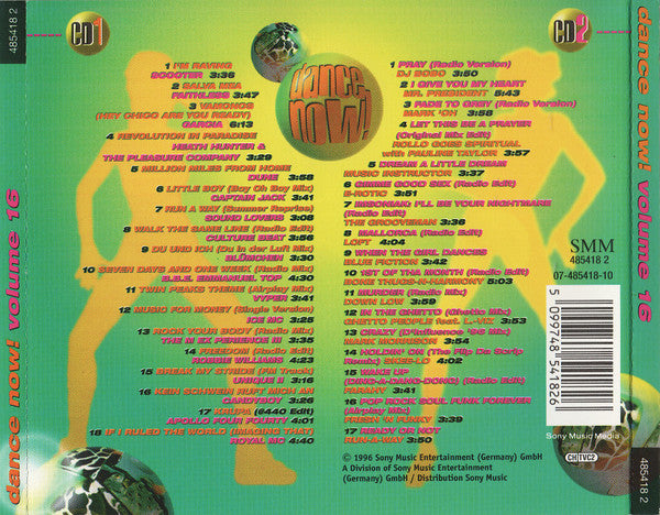 Various : Dance Now! Vol. 16 (2xCD, Comp)