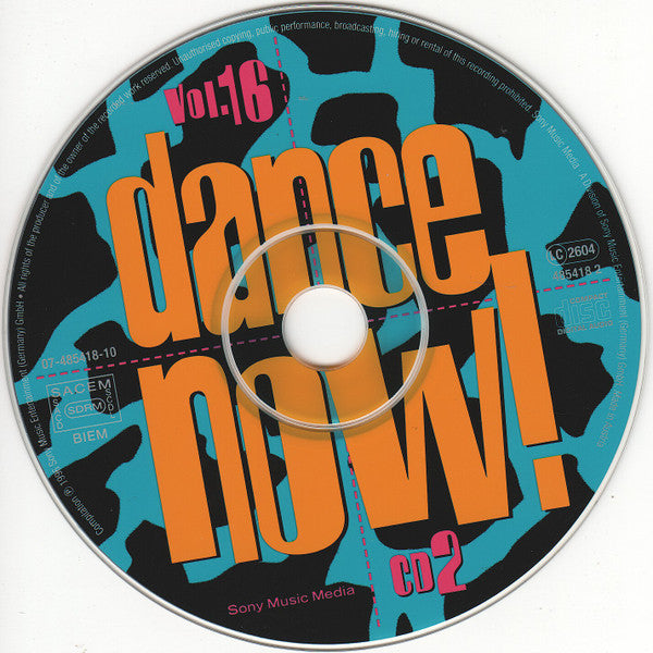Various : Dance Now! Vol. 16 (2xCD, Comp)
