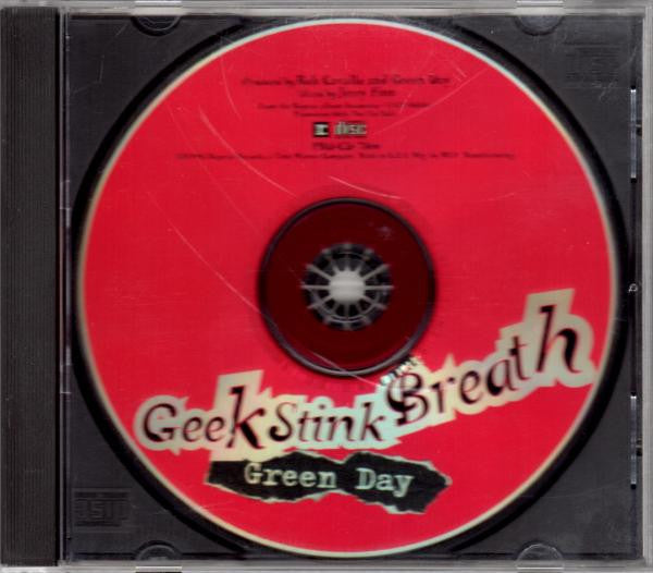 Green Day : Geek Stink Breath (CD, Single, Promo)