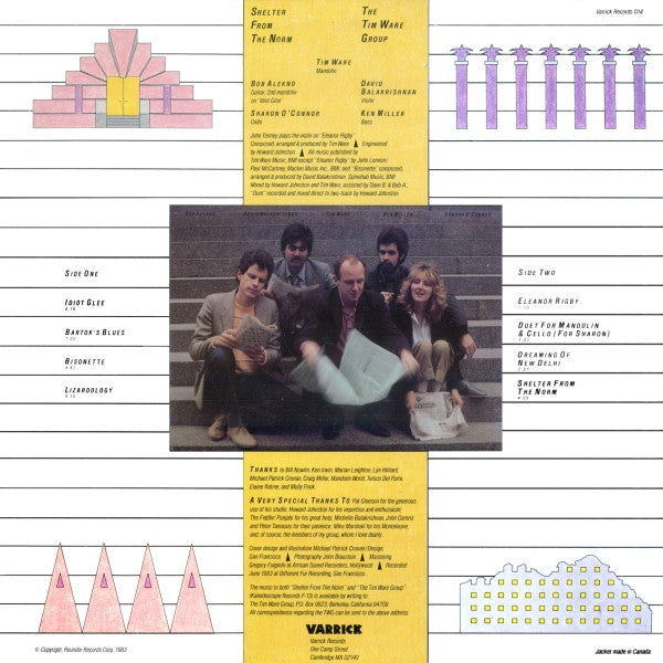 The Tim Ware Group : Shelter From The Norm (LP, Album)