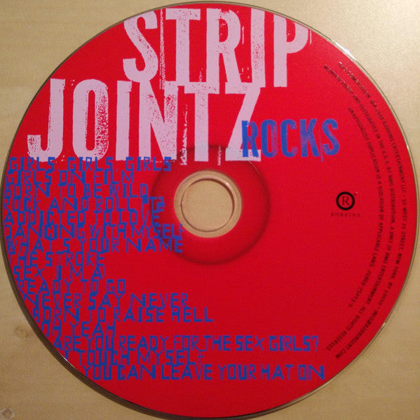 Various : Strip Jointz Rocks / Rock N' Roll For Sexy Dancers (CD, Comp)
