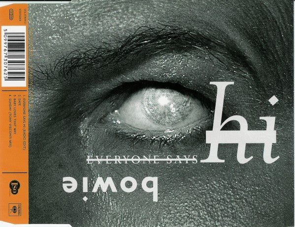 Bowie* : Everyone Says 'Hi' (CD, Single)