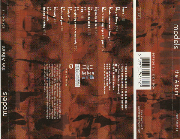 Models (4) : The Album (CD, Album)