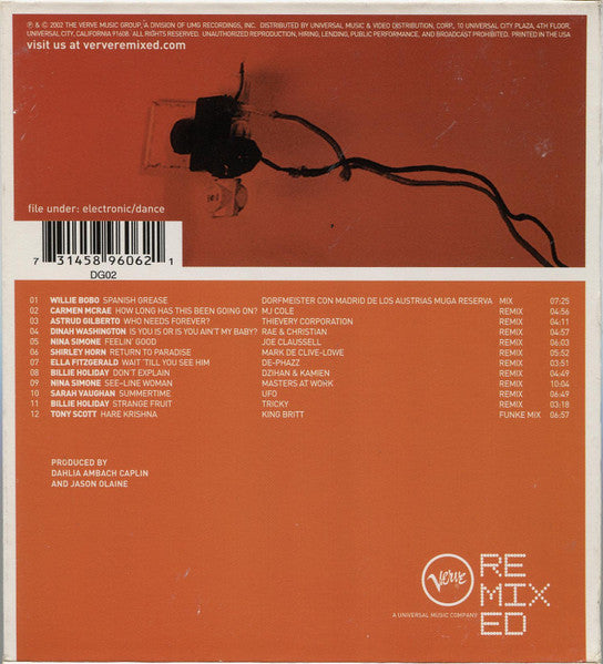 Various : Verve // Remixed (CD, Comp, Dig)